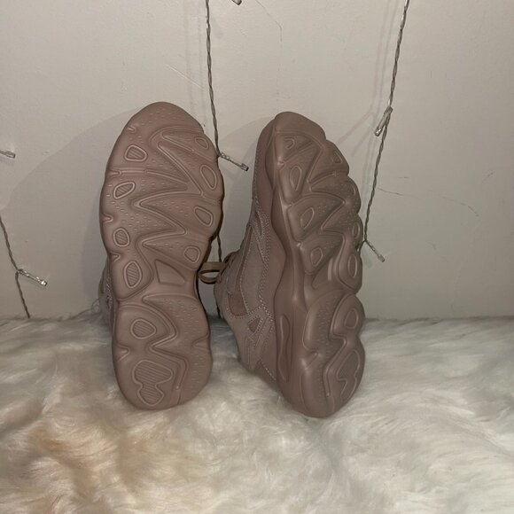 ASOS DESIGN - faux suede sneakers with chunky sole - Picture 4 of 4